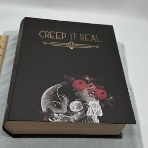 Decorative Storage Box-(Made to look like a Book) Creepy Decorative